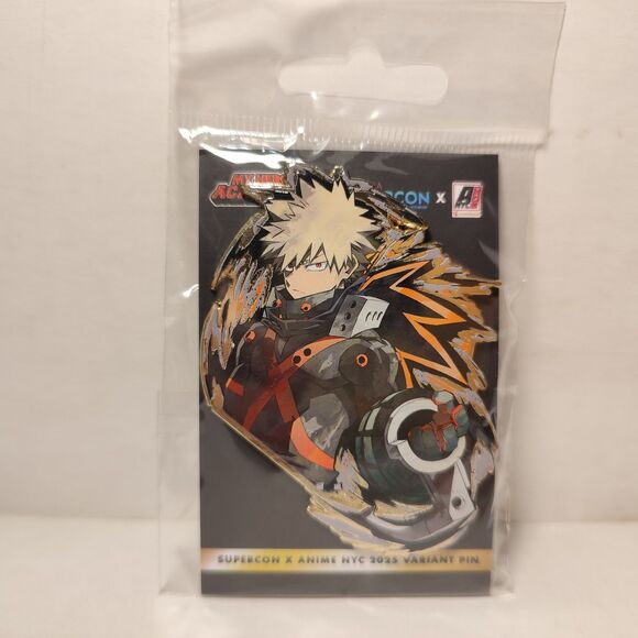 My Hero Academia Midoriya Izuku & Katsuki Bakugo Limited Edition Enamel Pins Set - Picture 2 of 4